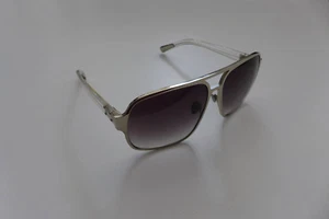 Gafas de sol Kris Van Assche × Linda Farrow plateadas/claras - totalmente nuevas, PVP £485 - Imagen 1 de 12