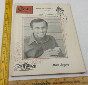 Mike Rogers cards Genii International Conjurors magazine Magicians 1971 articles