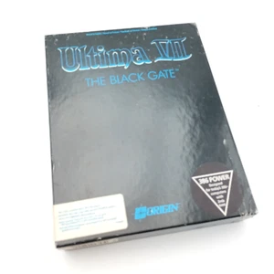 Ultima VII The Black Gate Origin IBM PC 3.5” Diskette Vintage BIG BOX - Complet - Imagen 1 de 8