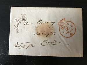 THOMAS HAMILTON - 9th EARL HADDINGTON - TORY STATESMAN - SIGNED ENVELOPE FRONT - Picture 1 of 1