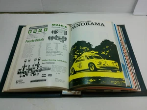 VTG Porsche Panorama 16 Magazine PCA Car Book 1971 & 1972 Hard Cover Holder - Picture 1 of 24