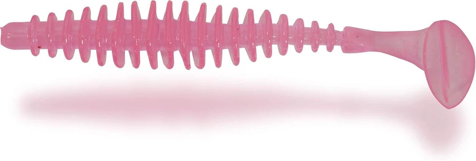 Magic Trout T-Worm Paddler Käse 1,5g 5,5cm neon pink - Bild 1 von 1