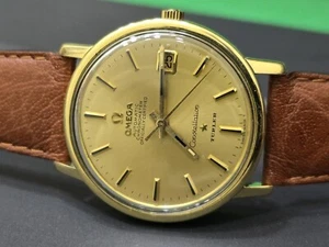 Rare omega 18k constellation Chronometer mens automatic watch Turler Dail - Picture 1 of 6