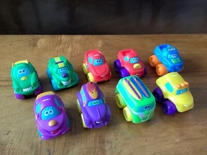 Lot of 9 Hasbro TONKA Lil' Chuck & Friends PLASTIC Soft Chunky VEHICLES Trucks - Picture 1 of 3