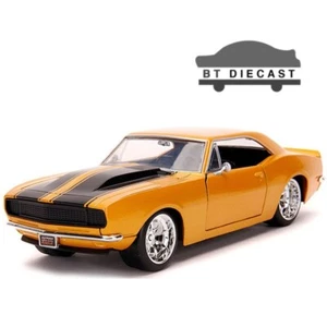 JADA BIGTIME MUSCLE 1967 CHEVROLET CAMARO SS 1/24 DIECAST ORANGE 31866 - Picture 1 of 2