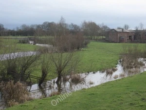Photo 6x4 The view from Trafford Bridge over the River Gowy Picton\/SJ437 c2010 - Picture 1 of 1