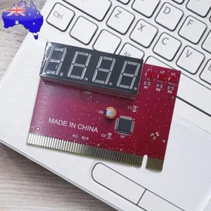 PC 4-digit Code Mainboard Motherboard Diagnostic Analyzer Tester PCI Card - Afbeelding 1 van 5