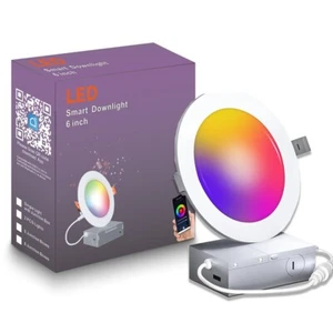 Tuya Ultradünner LED Einbaustrahler RGBCCT Smart mit Matter WiFi - Bild 1 von 14