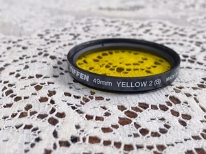 Tiffen 49mm Yellow 2 (8) Lens Filter Film Photography Digital Photography - Picture 1 of 4