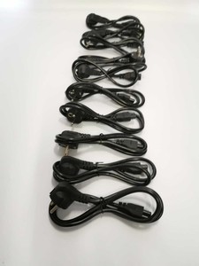 50x Notebook Laptop Stromkabel Netzkabel mit Kleeblatt Mickey Mouse Stecker 