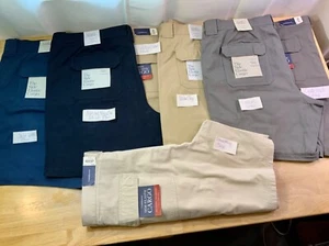 Nuevos pantalones cortos de carga grandes y altos Croft & Barrow para hombre - bolsillos utilitarios**DESCONTINUADOS* - Imagen 1 de 7