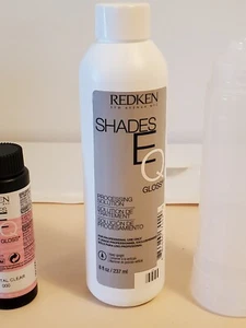 REDKEN Shades EQ Gloss LOT OF THREE. Permanent Hair Color. CRYSTAL CLEAR 000 - Picture 1 of 8