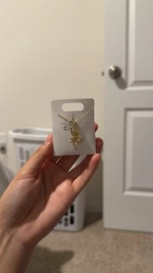 NEW Disney Parks Jeweled Tinker Bell Star Necklace - Picture 1 of 1