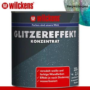 Wilckens 250 ml Glitzereffekt Konzentrat Regenbogen Additiv für Wandfarben - Bild 1 von 1