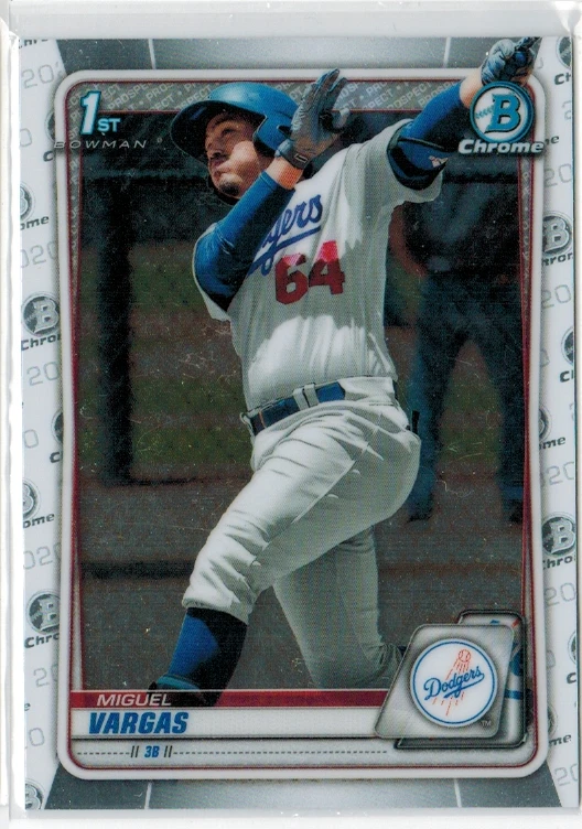 2020 Bowman Chrome Prospects 1st Miguel Vargas #BCP-131 - Image 1 of 1