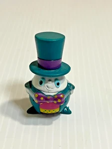 2001 Topps Humpty Dumpty Egg in Top Hat Pencil Topper PVC 2" Toy Easter Basket - Picture 1 of 4
