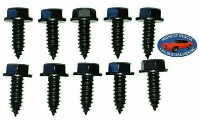 Решетка крыла кузова Ford заводская правильная болт 5/16-12 с резьбовым наконечником 10 шт KC - Изображение 1 из 4