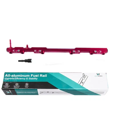 Billet Aluminum Fuel Rail for 1997-2001 Jeep Wrangler Cherokee TJ XJ 4.0L | ASI - Image 1 of 4