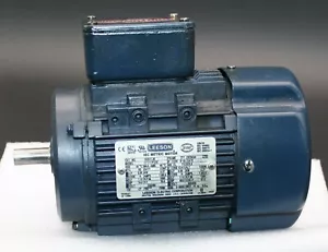 One Leeson 192031.00 IEC Metric Motor General Purpose AC 1/2 HP 1695 RPM D71 - Picture 1 of 11