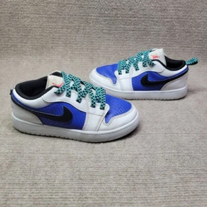Air Jordan 1 Low ALT SE Sneakers Shoes Little Boys 2Y White Lace Up FQ8708-100 - Picture 1 of 14