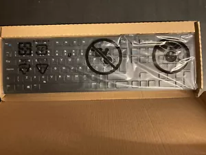 Dell External Slim Wired USB UK Keyboard JD2VN - Picture 1 of 2