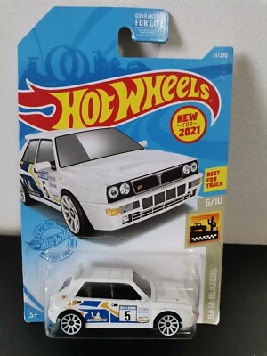 HOT WHEELS LANCIA DELTA INTEGRALE LONG CARD - Immagine 1 di 4