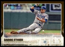 2015 Topps Series 1 Gold Andre Ethier #93 Los Angeles Dodgers 0881/2015
