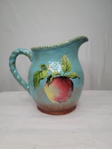 CERTIFIED INTERNATIONAL Rustic Fruit Pitcher - Picture 1 of 6