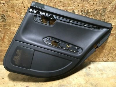 2006 AUDI A4 B7 AVANT QUATTRO REAR PASSENGER RIGHT DOOR PANEL TRIM BLACK OEM+ - Image 1 of 4