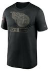NEW Authentic Nike Tennessee Titans Men's NFL Salute to Service Black T-Shirt