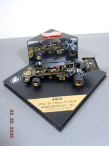 Vintage 1:43 Quartzo F1 race car JPS LOTUS 72D- Fittipaldi driver w/case - Picture 1 of 3
