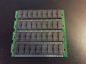 4x 4MB 30-Pin 60ns FPM Parity Memory SIMMs 16MB Vintage Apple RAM Macintosh II - Picture 1 of 3