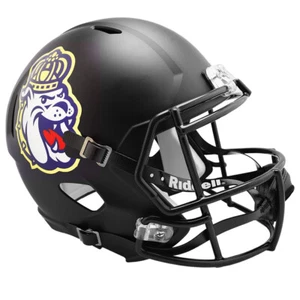 James Madison Dukes schwarz Riddell Speed Full Size Replica Football Helm - Bild 1 von 4