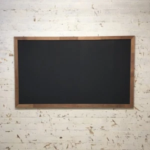 Big Rustic Wall Hung Chalkboard, 150x90cm Wooden Menu Board Wooden Blackboard. - Picture 1 of 10