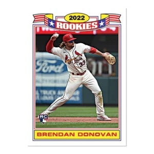 2022 TBT 52 - 1991 Topps Glossy Rookie #156 ⚾️ Brendan Donovan RC ⚾️ Cardinals - Picture 1 of 2