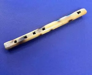 Handgefertigte Bambusflöte 9" lang Vintage - Bild 1 von 9