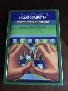 New! Texas Instruments TI-99/4A Touch Typing Tutor Software Never Used - Picture 1 of 4