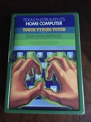 New! Texas Instruments TI-99/4A Touch Typing Tutor Software Never Used - Image 1 of 4