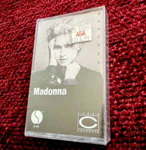 MADONNA SEALED MINT CANADA 1982 FIRST ALBUM CASSETTE TAPE PROMO PRICE BACK FLAP - Picture 1 of 11