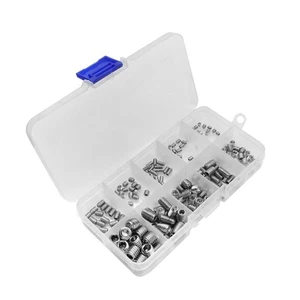 200pcs/box Stainless Steel M3 M4 M5 M6 M8 Allen Head Socket Hex Set Grub Screw A - Picture 1 of 8