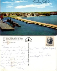 Derby Wharf Salem Massachusetts Postcard - Picture 1 of 1