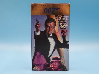 For Your Eyes Only VHS James Bond 007 Roger Moore Collection - Image 1 of 4