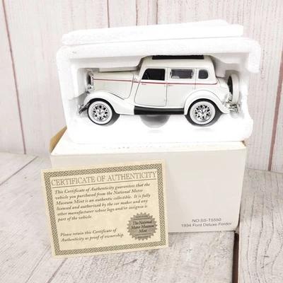 1934 Ray Ford Deluxe Fordor White 1/32 Die Cast Model #SS-T5550 - in Box - Image 1 of 4