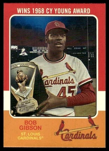 2024 Topps Heritage High Numbers Bob Gibson St. Louis Cardinals #75R-7 - Imagen 1 de 2