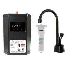 Westbrass ADT1F272-12 Develosah 9" 2-Handle Instant Hot and Cold Water Dispenser - Picture 1 of 9