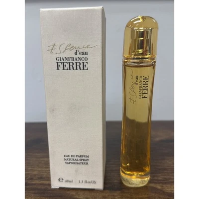  Essence D'Eau Gianfranco Ferre парфюмированная вода спрей 1,3 унц 40 мл открытая коробка - Изображение 1 из 3