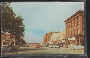 Owatonna MN. Broadway Main Street Downtown UNP Chrome Postcard - Picture 1 of 2