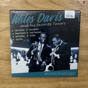 Miles Davis & His Favorite Tenors: Milestones of Jazz Legends (CD, 10 Disc) New - Picture 1 of 9