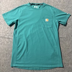 T-shirt Carhartt Force uomo piccola relaxed fit tasca maglietta lavoro ricamata - Foto 1 di 6