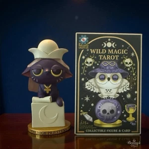Die Hohepriesterin Kaleidos Creative Wild Magic Tarot Secret Chaser Cat - Bild 1 von 8